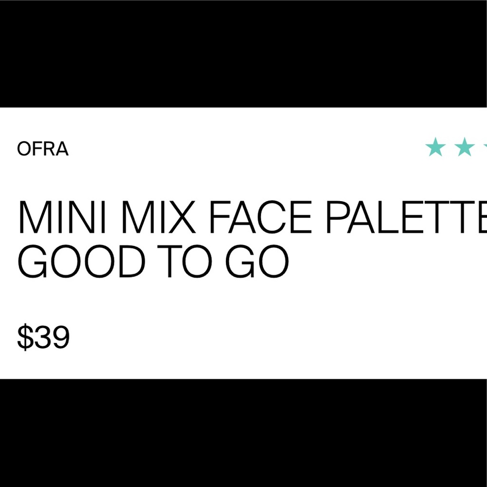 “NEW”MINI MIX FACE PALETTE - GOOD TO GO…Compact full-face palette! - Picture 6 of 9